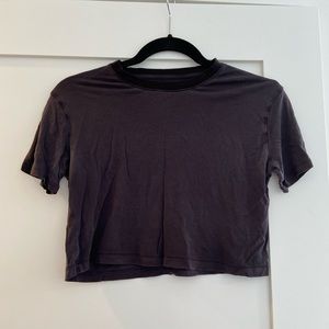 Girlfriend Collective Crop Organic Cotton Tee